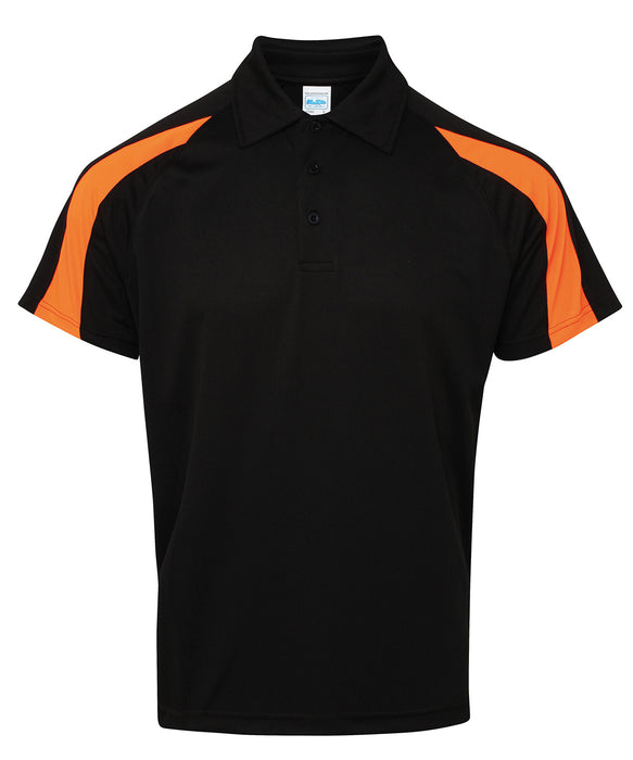 jc043 Jet Black/Electric Orange front