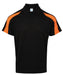 jc043 Jet Black/Electric Orange front
