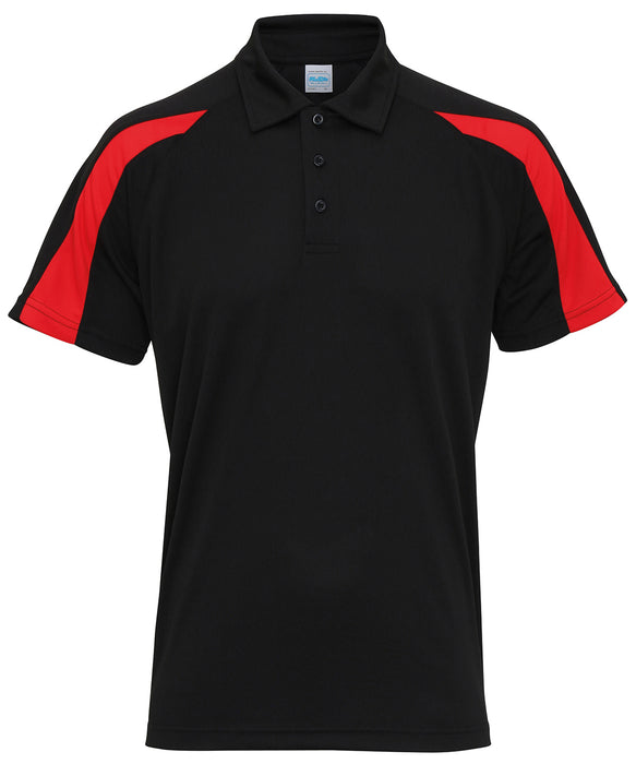 jc043 Jet Black/Fire Red front