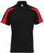 jc043 Jet Black/Fire Red front