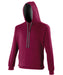jh003 Burgundy/Charcoal† front