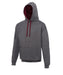 jh003 Charcoal/Burgundy front