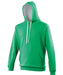 jh003 Kelly Green/Arctic White front