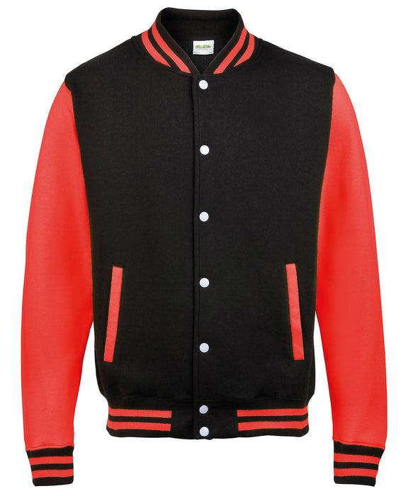 jh043 Jet Black/Fire Red front