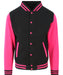 jh043 Jet Black/Hot Pink front