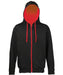 jh053 Jet Black/Fire Red front
