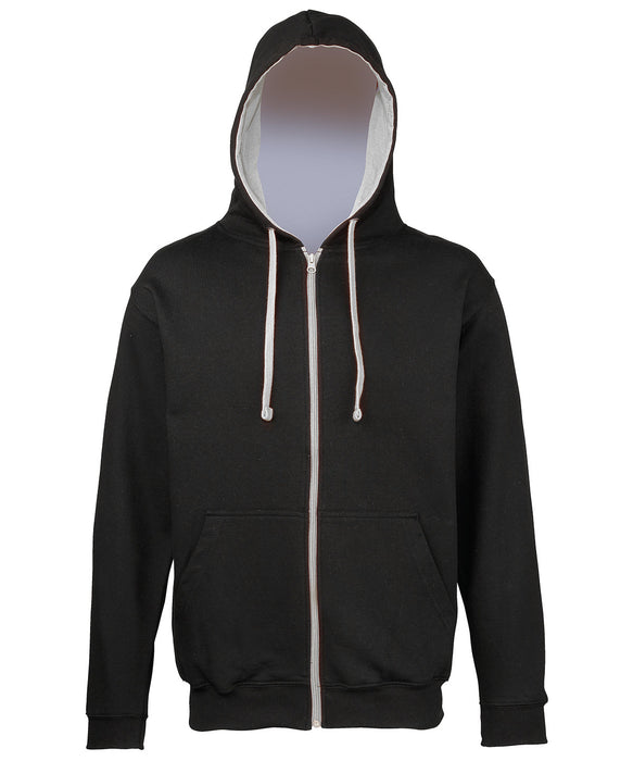 jh053 Jet Black/Heather Grey front