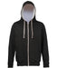 jh053 Jet Black/Heather Grey front
