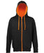 jh053 Jet Black/Orange Crush front
