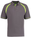 kk615 Charcoal/Lime front