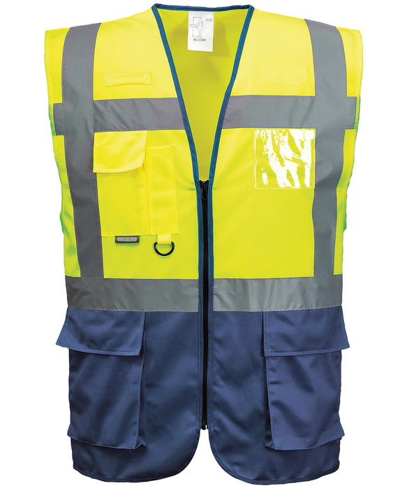 pw924 Yellow/Navy front