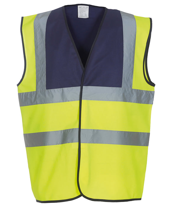 yk001 Navy Yoke/Yellow front