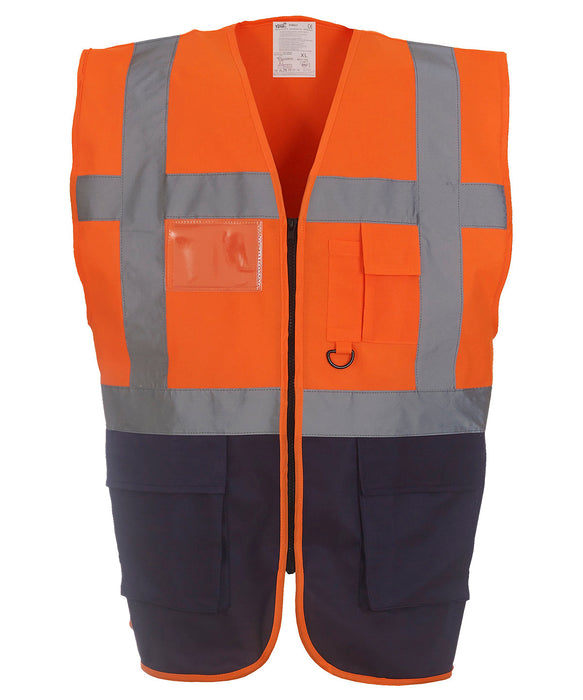 yk002 Orange/Navy front