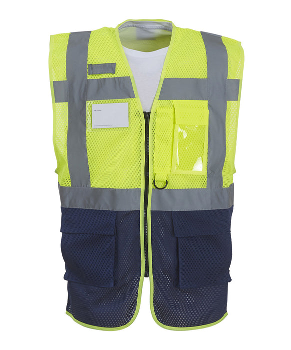 yk015 Yellow/Navy front