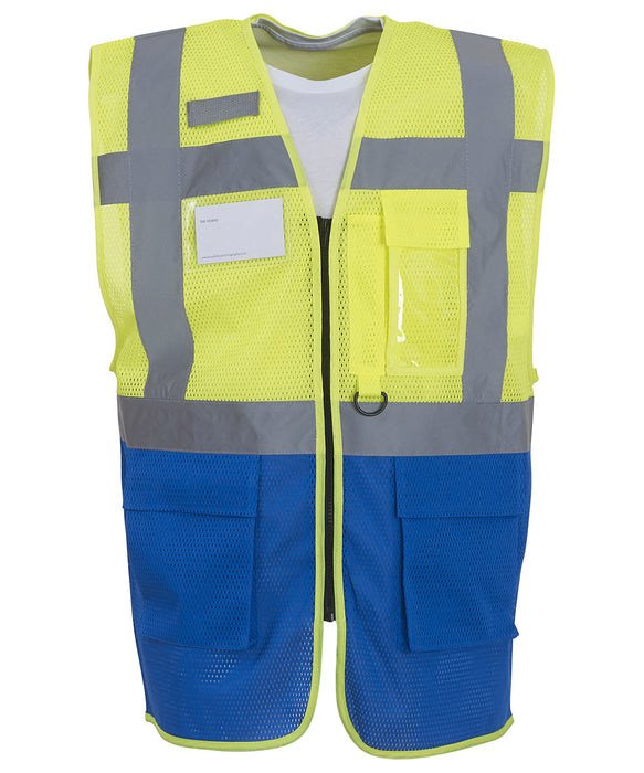 yk015 Yellow/Royal Blue front