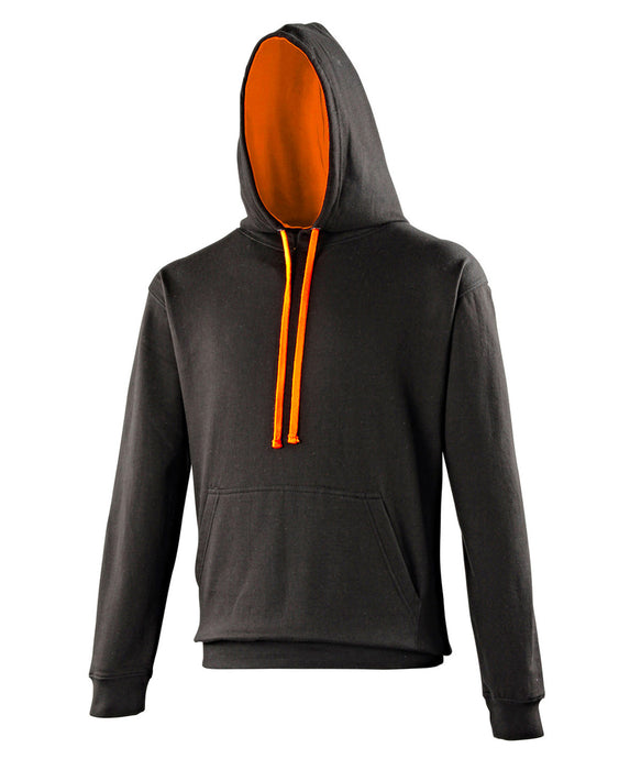 jh003 Jet Black/Orange Crush front