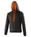 jh003 Jet Black/Orange Crush front