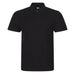 Pro polo Black front