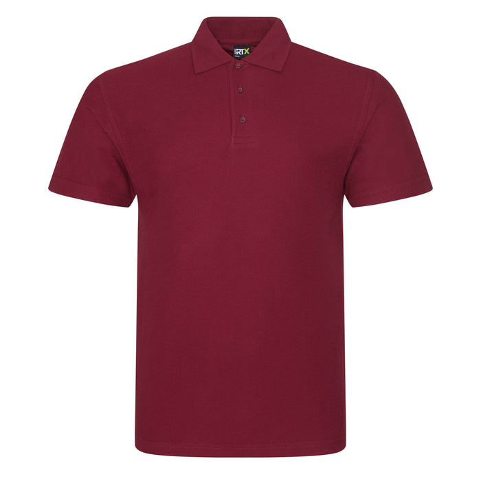 Pro polo Burgundy front