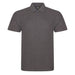 Pro polo Charcoal front