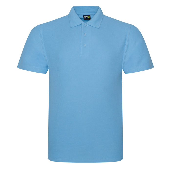 Pro polo Sky Blue front