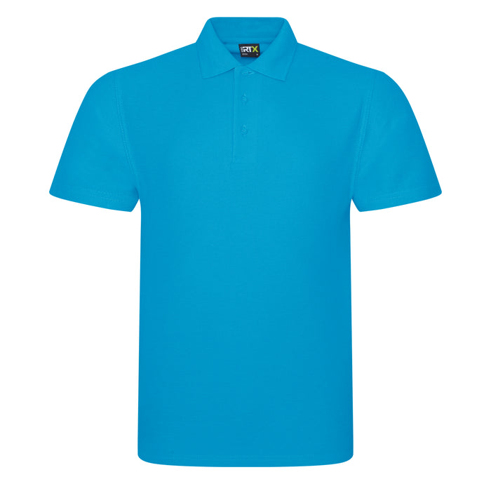 Pro polo Turquoise front