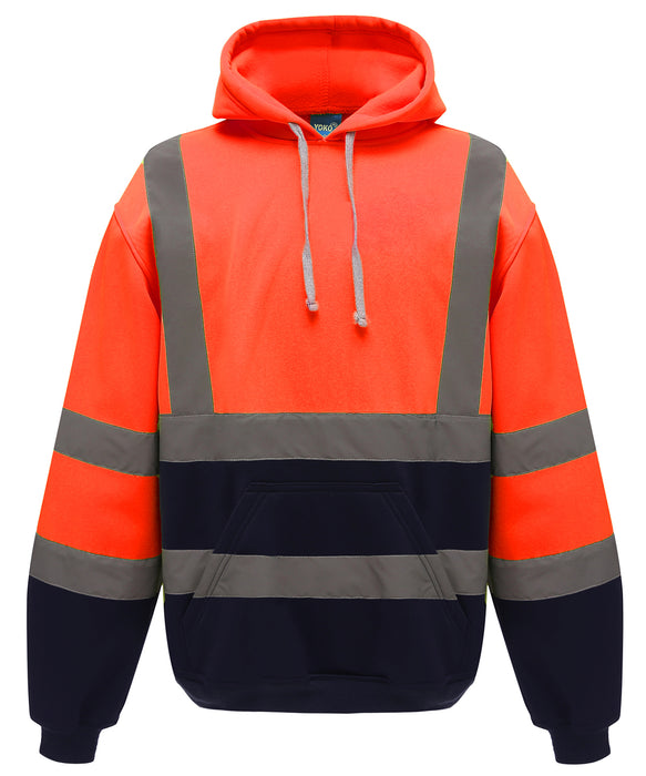 yk032 Orange/Navy front