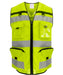 yk108 Hi-Vis Yellow Mesh front